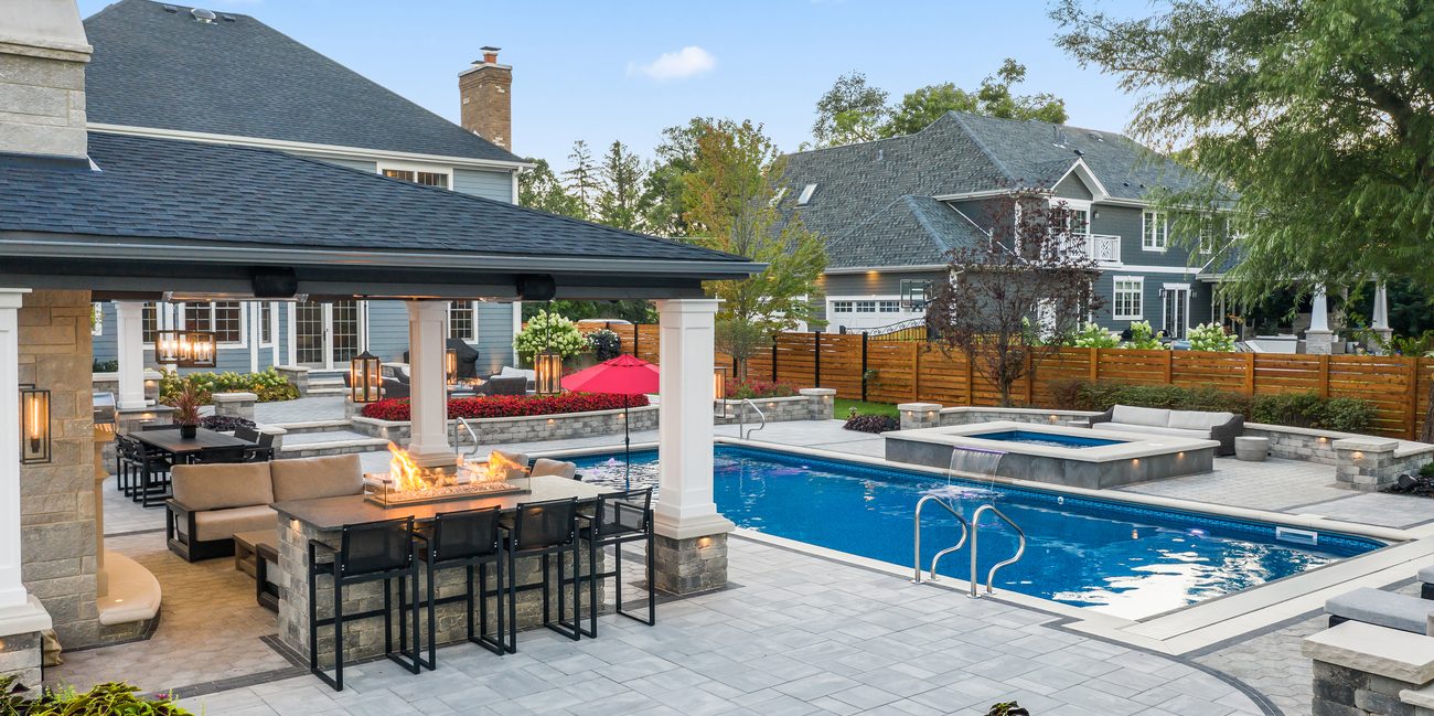 Expansive Backyard Patio Design
